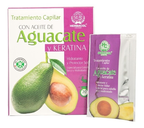 Cajax30 Trat Herbacol Aguacate - mL a $1900