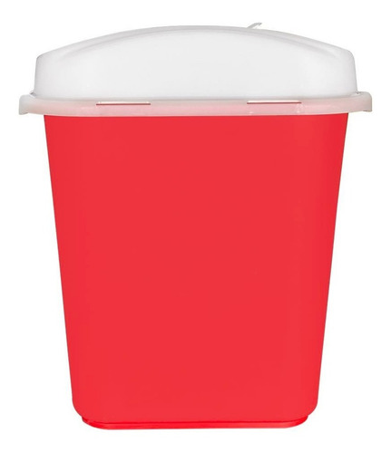 2 Pack Contenedor Para Residuos Punzocortantes Rpbi 13l Rojo