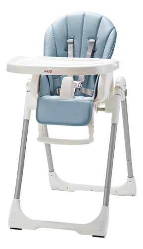 Silla Alta Plegable 3 En 1 Para Bebé (azul) | Silla Alta Mul