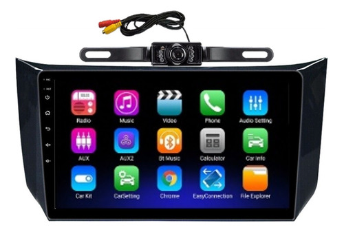 Autoestereo Android Carplay Nissan March 10-13 Wifi Y Cam V