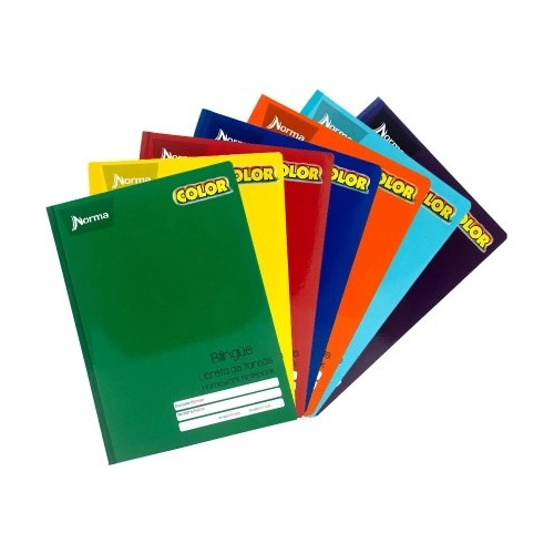 5 Libreta Norma Profesional Cosida 360 Color 100h A Elegir