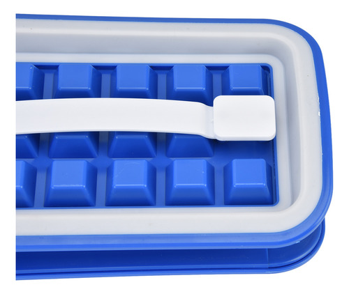Bandeja Para Cubitos De Hielo Estirable, Fácil De Limpiar Y