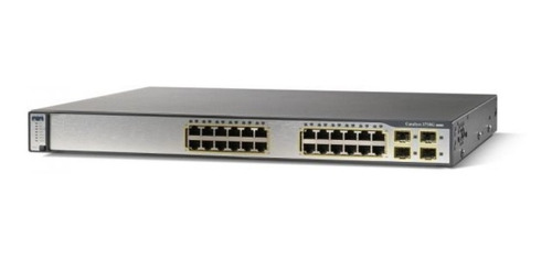 Switch Cisco Ws'c3750g'24ts'e Usado