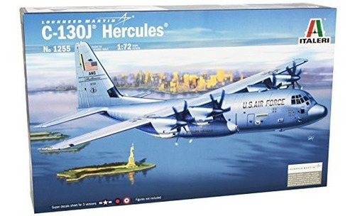 Modelinos De Aviones Italeri 1255s 1/72 C-130j Hércules