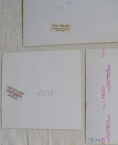 Lote 3 Fotos Original Oficial Vaticano Papa Juan Pablo Ii (Usado)