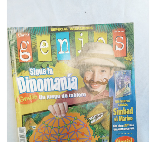 Revista Antigua * Genios * N° 126 Año 3 (Usado)