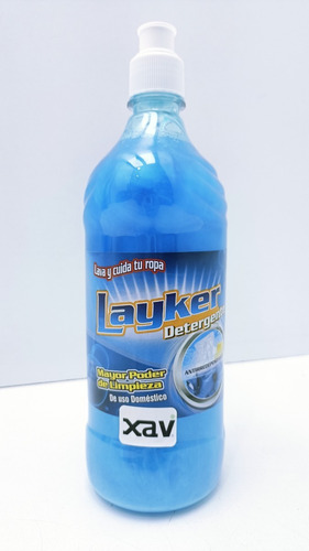 Jabon Detergente Suavizante Layker 1000ml 1lts Tracker 8589