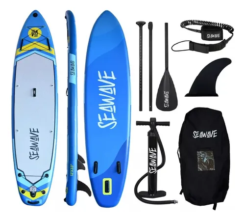Stand Up Paddle Inflable/ Sup 12 Ft Seawave