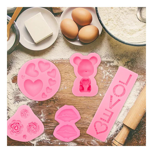 Moldes Para Fondant Woopsoo Love Molds Para El Día De San Va
