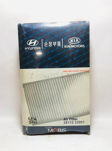 Filtro Hyundai 28113-22051  Para Hyundai Accent