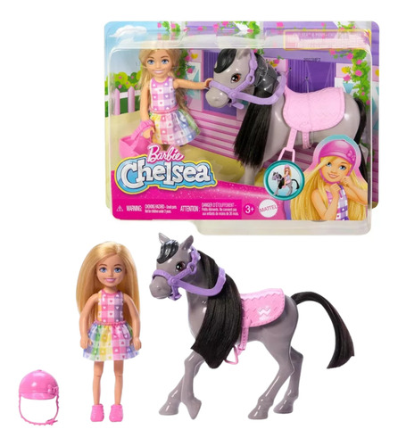 Boneca Barbie Chelsea Passeio De Pônei - Mattel