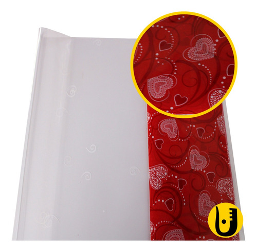Imagem 5 de 10 de Kit 50 Sacos De Cesta 45x59 + 50 Sacos Cesta 60x89 Decorados