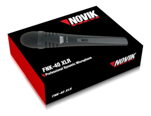 Microfono Dinamico Novik Fnk 40xlr C/ Cable