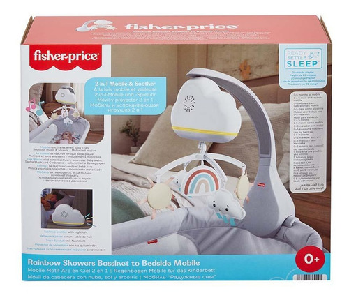 Fisher Price Movil Para Cuna Moises Musical Con Sensor Luces