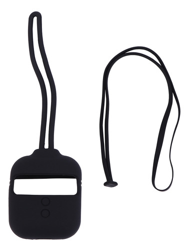 Funda Protectora De Auriculares De Silicona Negra Para 1/2