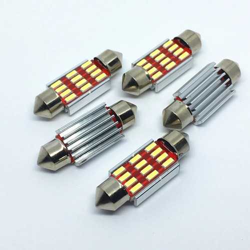 Luz Interior Automovil 31, 36,39,41 Mm 5 Unidades Canbus