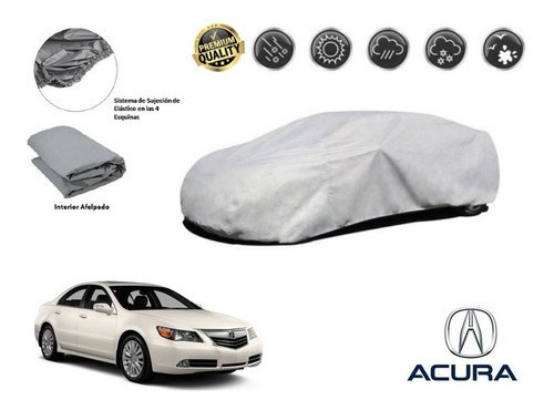 Funda Cubreauto Afelpada Premium Acura Rl 3.7l 2010