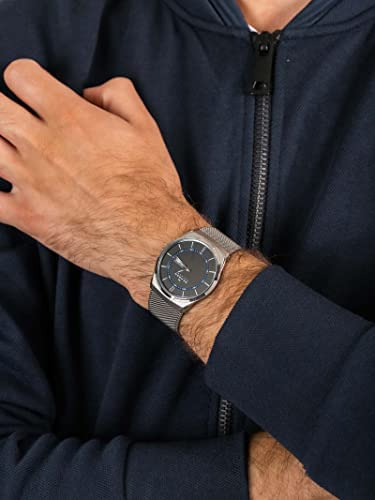 Reloj Para Hombre Skagen Melbye/acero Gris