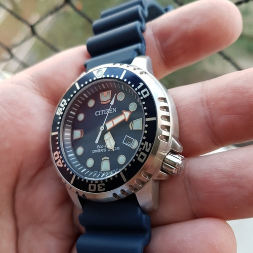 Relógio Citizen Diver Eco Drive Bn0151 Completo