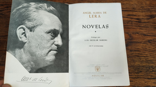 Novelas Angel María De Lera 1966 Luis Escobar Aguilar (Usado)
