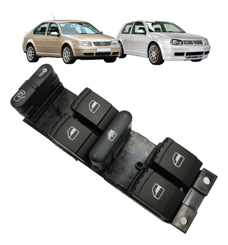 Tecla Comando Levanta Vidrios Vw Bora Golf Mk4 Passat