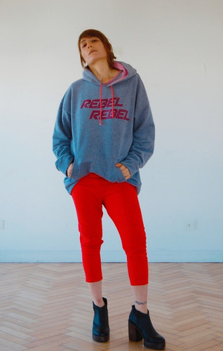 Buzo Oversize Frisa Mujer Estampado O Liso!! 30 % Off Hoy