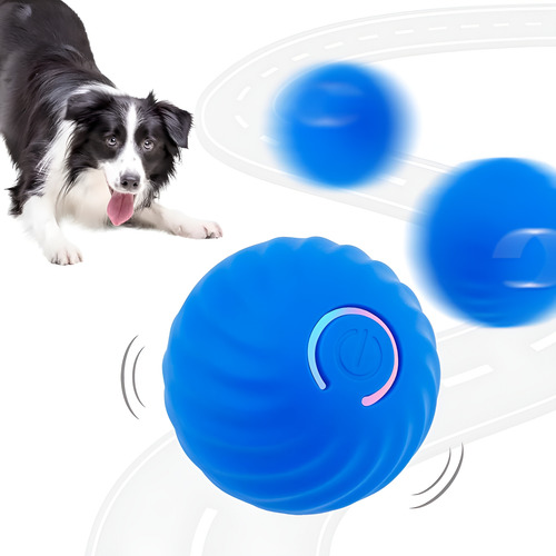 Pelota Interactiva Inteligente Para Perros Y Gatos Color Naranja