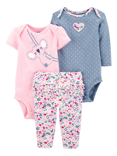 Carters 3pc Pantalon Y Dos Bodies Nb Flaber 