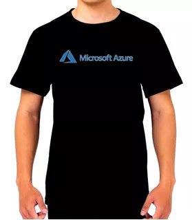 Remera Microsoft Azure Programador Developer 386 Dtg Minos