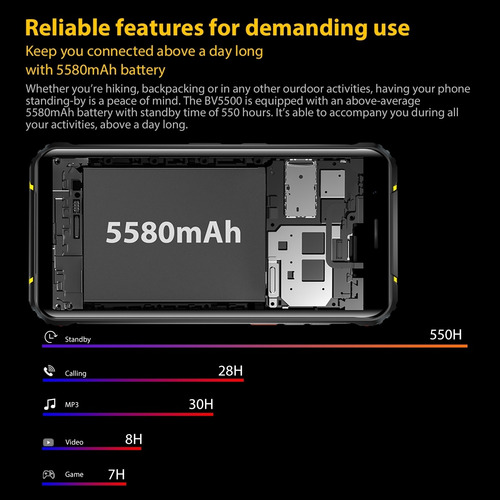 Blackview Bv5100 | Celular Resistente Ip69 Único Chile