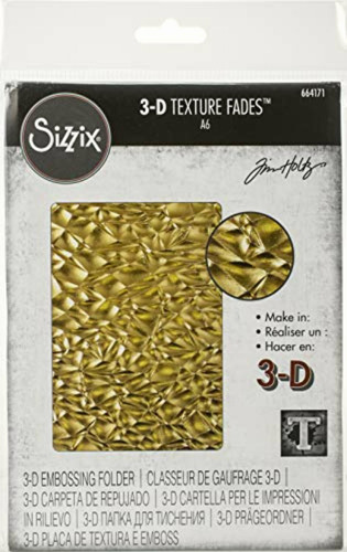 Sizzix B07mm3zq3d 3-d Textured Impressions Embossing Folder