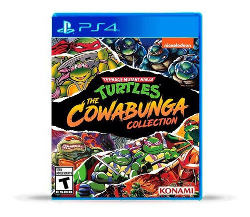 Tmnt The Cowabunga Collection Ps4 Físico, Macrotec