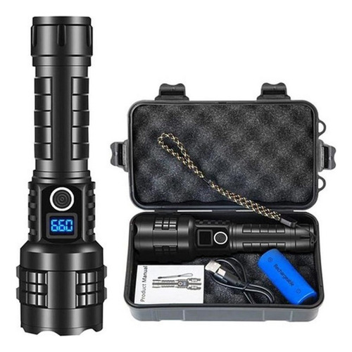 Flashlight Rechargeable Tactical Flashlight 100000 Lumens