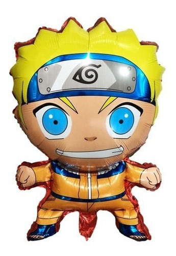 Globo Personaje Naruto Anime Fiesta Cumpleaños Belgrano