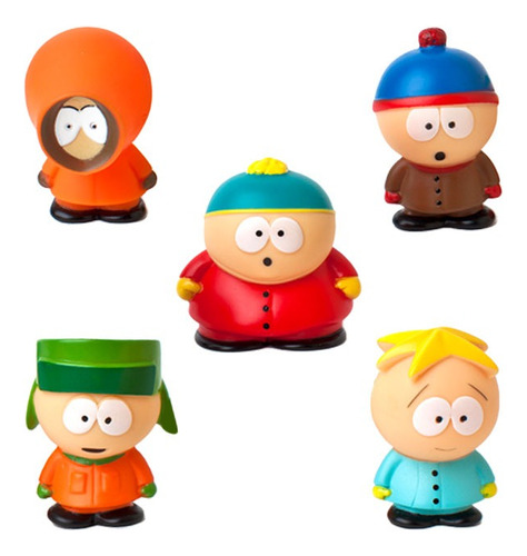 Juguete South Park Cartman Stan Kyle Kenny Butters Set 5 Un