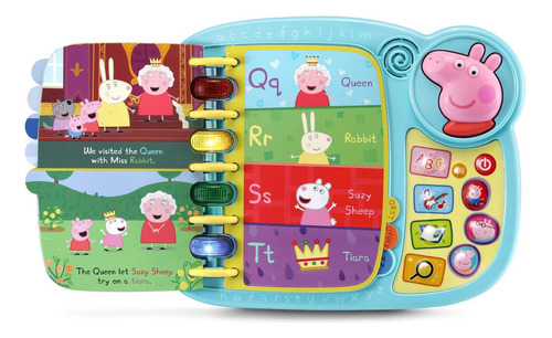 Vtech Peppa Pig Learn And Discover Book, Blue