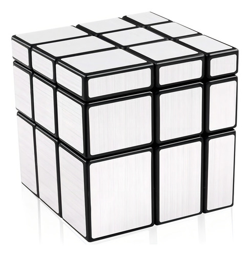 La Fabrica Del Juego Cubo Magico Mirror Cube Espejo 3x3 Plateado Destreza