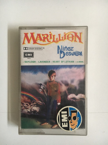 Cassette Niñez Desvalida Marillion De 1986