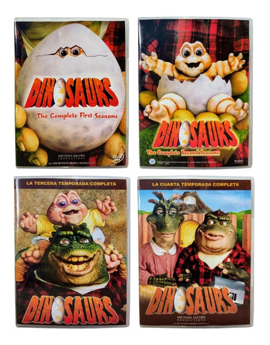 Dinosaurios Serie Completa Español Latino Para Colección Dvd