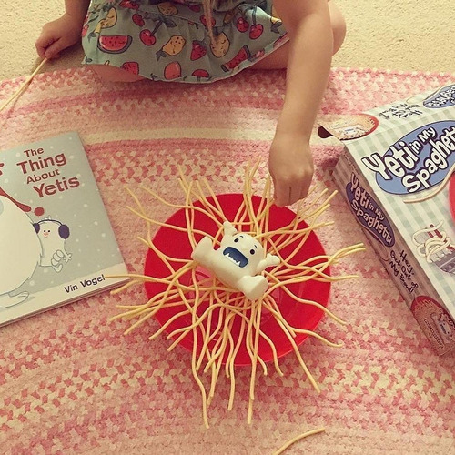 Juego De Mesa Infantil Un Yeti En Mi Spaghetti