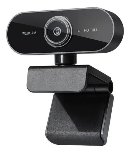 Webcam 1080p Full Hd Pc Notebook Gira 360º Com Microfone