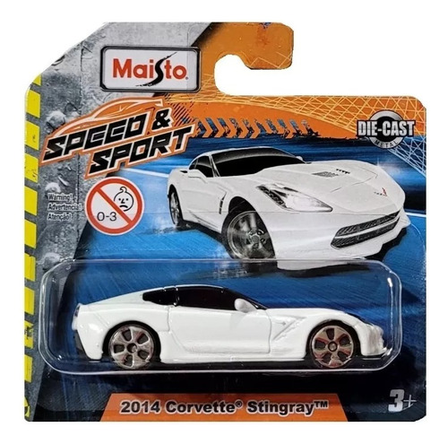 Auto 2014 Corvette Stingray - Speed & Sport Maisto Año 2022