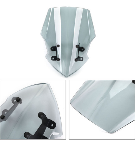 Df Para-brisa De Plástico Abs Para Motocicleta Yamaha Mt-15