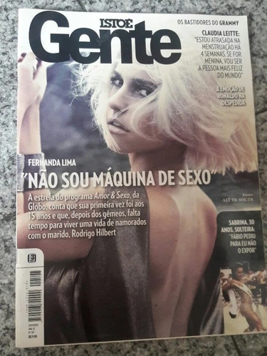 Revista Isto É  Gente Fernanda Lima