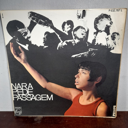 Imagem 1 de 6 de Vinil Lp Nara Leão Nara Pede Passagem Mono 1966