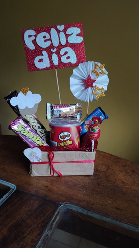 Arreglos Con Globos, Letras 3d, Caja Mensaje Y Candy Bouquet