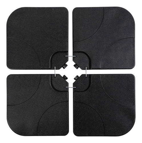 Ombrelone Com Base Articulado 3 Metros Ornament Ojo-3 Bege Cor Marrom-claro Lisa