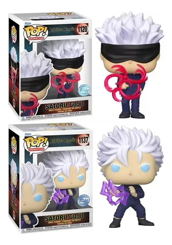 2 Funko Pop Satoru Gojo 1120 + 1137 Jujutsu Kaisen Original 2 Funko Pop Satoru Gojo 1120 + 1137 Jujutsu Kaisen Original
