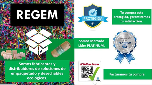 2 Rollos Empaque Ecológico Artículos Frágiles De 9m Cada Uno