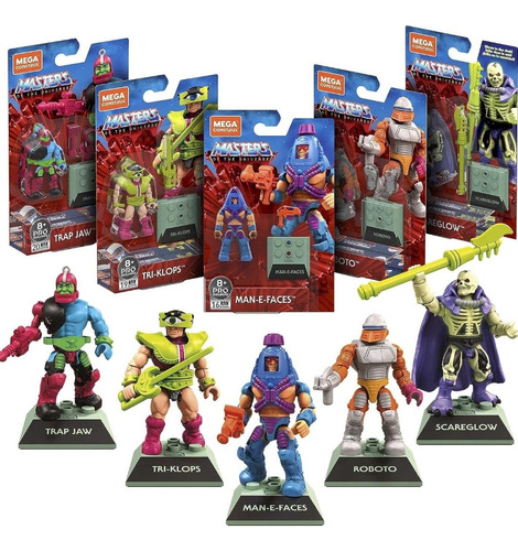 Mega Construx Masters Of The Universe, Set De Héroes Motu